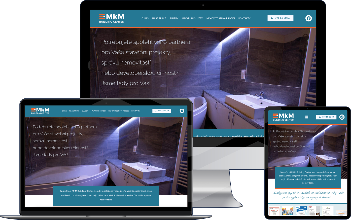 vzorovy web MkM center